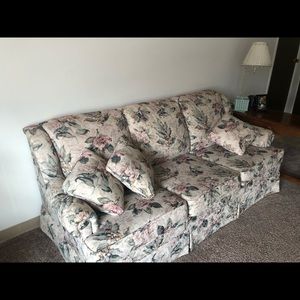 Floral Couch